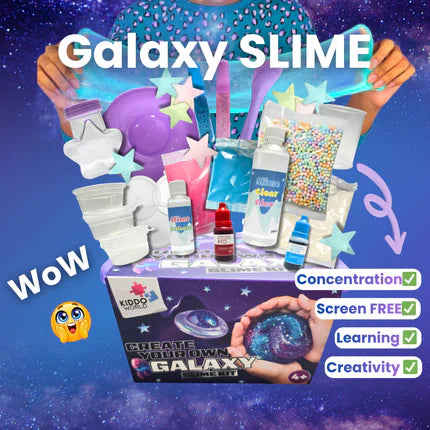 Galaxy Slime – Create Sparkling Space Slime That Glows in the Dark! (4+ years)