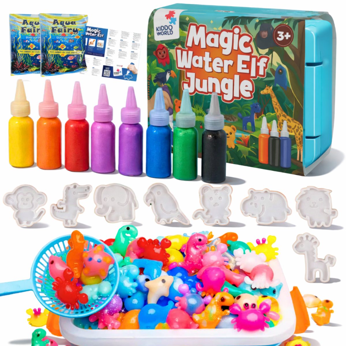 Magic Water Creatures – Jungle Animals (3+ years)