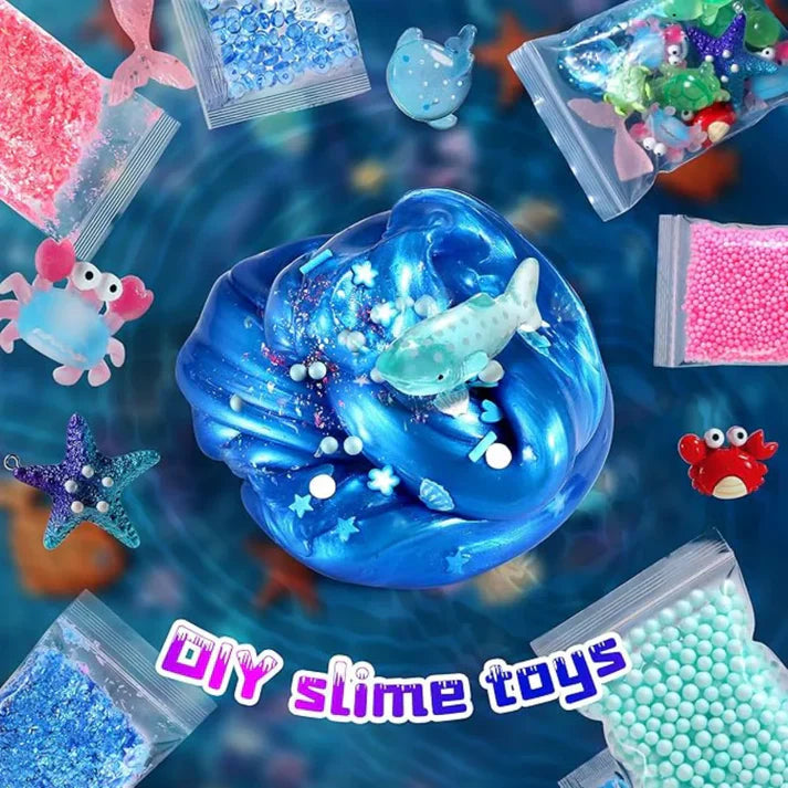 Slime Bundle 3-in-1 – Galaxy, Ice Cream & Mermaid Ocean Slime! (4+ years)