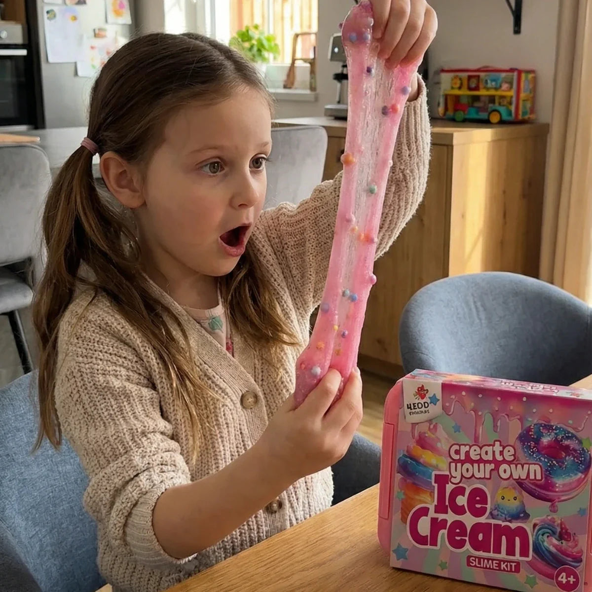 Ice Cream Slime – Create Slime That Looks and Smells Like Real Ice Cream! (4+ years)