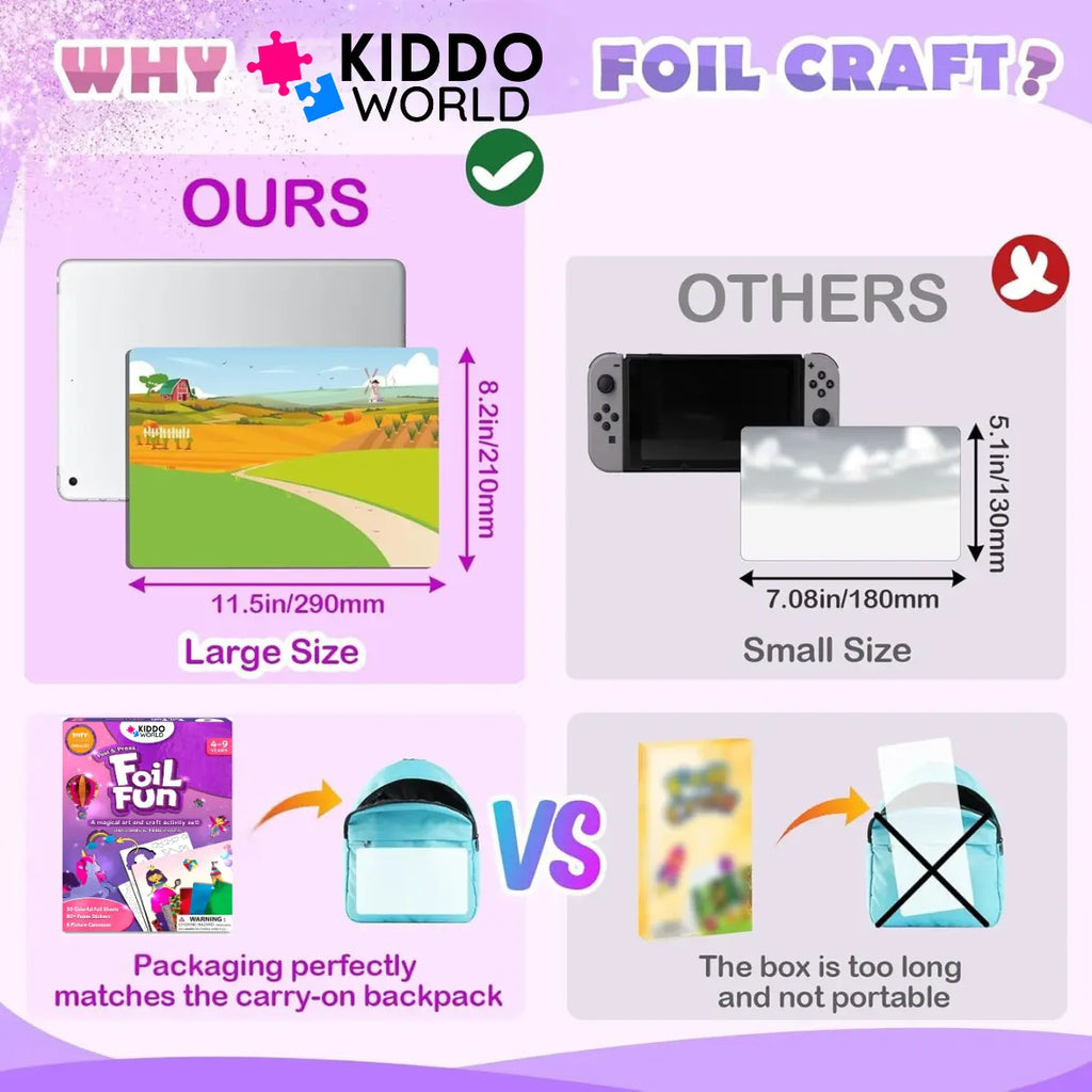 Foil Fun: Unicorns & Princesses – Create Sparkling Fairytales with No Mess! (4+ years)