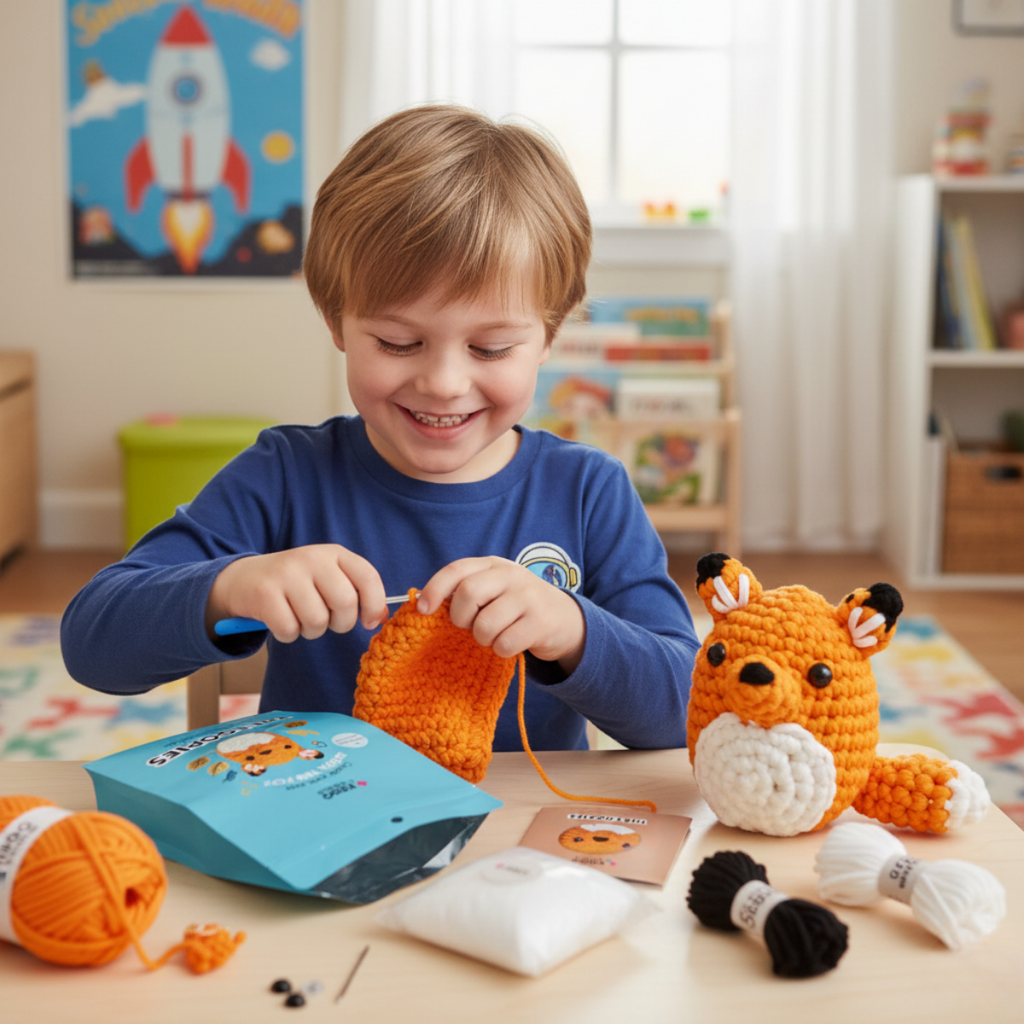 Sofia the Fox | Crochet Kit for Beginners