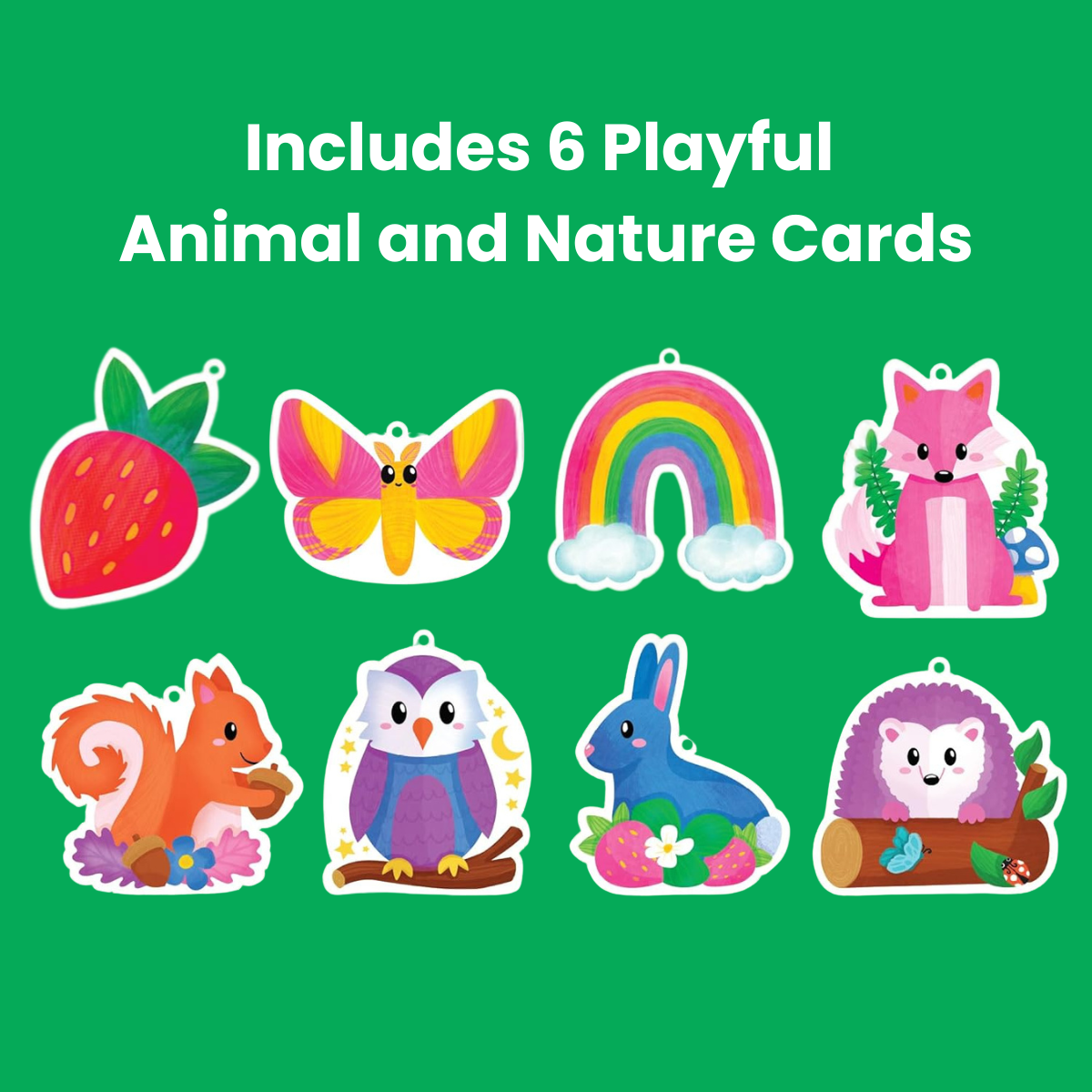 Tufting Kit – Create Beautiful 3D Art with Colorful Fabric Pieces, No Glue and No Mess! (5+ years)