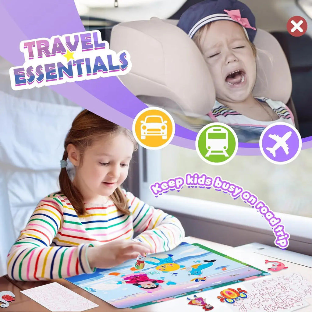Foil Fun: Unicorns & Princesses – Create Sparkling Fairytales with No Mess! (4+ years)