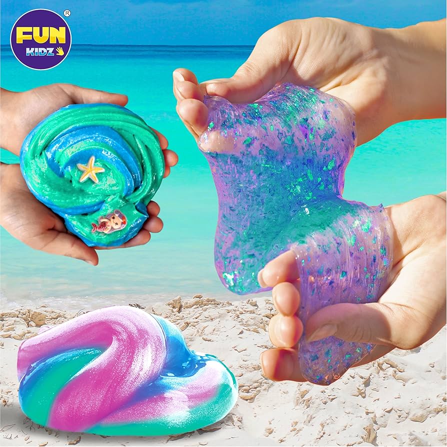 Mermaid Ocean Slime – Create Sparkling Ocean Slime with Mermaids! (4+ years)