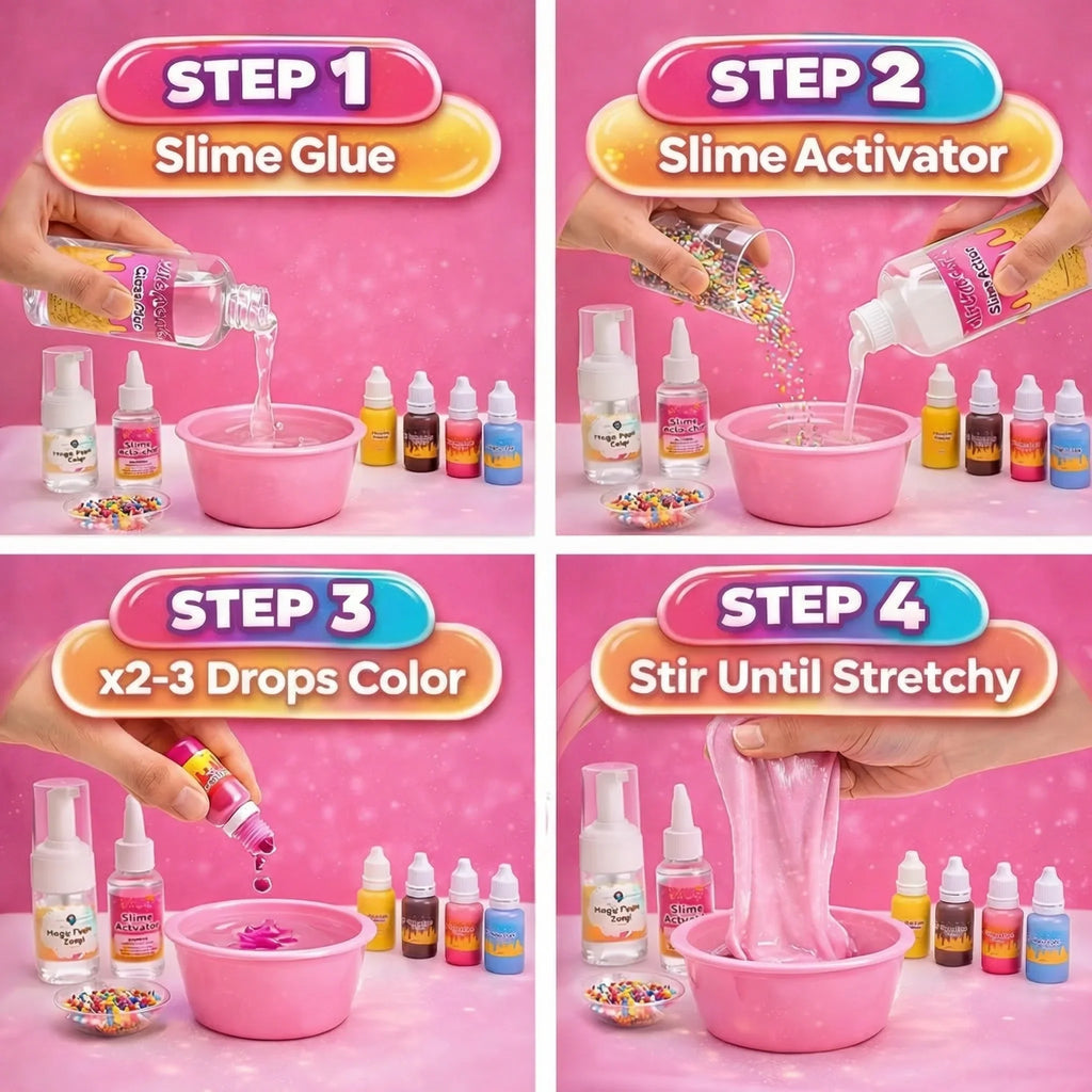Ice Cream Slime – Create Slime That Looks and Smells Like Real Ice Cream! (4+ years)